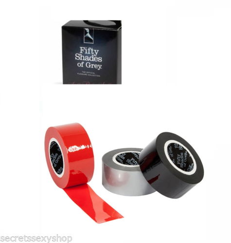 Nastro bondage 50 sfumature di grigio shades of grey tape vari colori vinile