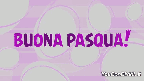 GIF buona e felice pasqua