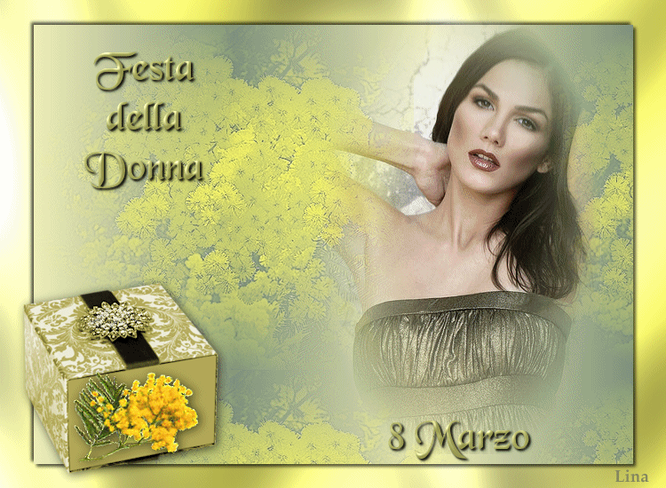  GIF 8 Marzo - Auguri a tutte le Donne - Festa della Donna 