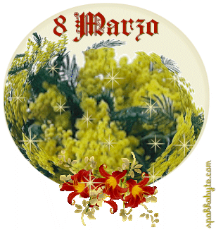  GIF 8 Marzo - Auguri a tutte le Donne - Festa della Donna 