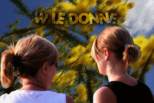 GIF 8 Marzo - Auguri a tutte le Donne - Festa della Donna 