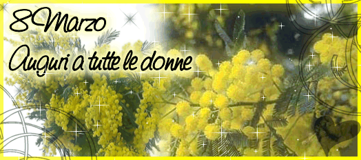 GIF 8 Marzo - Auguri a tutte le Donne - Festa della Donna 