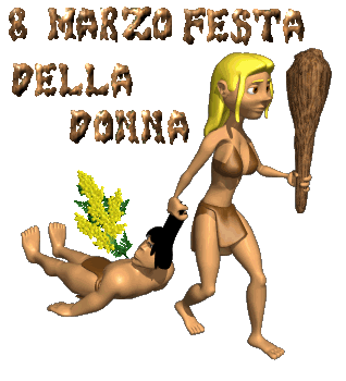GIF 8 Marzo - Auguri a tutte le Donne - Festa della Donna 