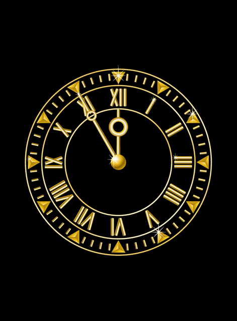  GIF Auguri di Buon anno conto alla rovescia countdown - Happy New Years 
