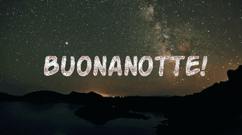 GIF Buonanotte