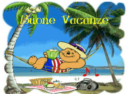 GIF vacanze estive - Buone Ferie - Buone Vacanze