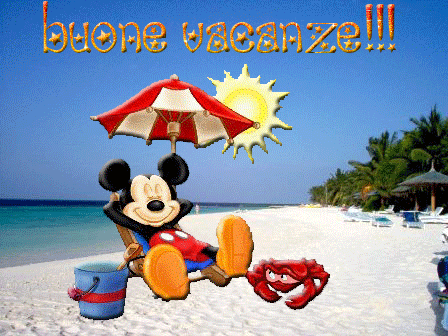 GIF vacanze estive - Buone Ferie - Buone Vacanze