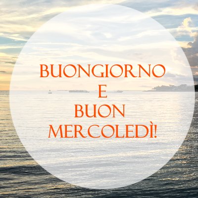 Immagini felice e buon Mercoledì