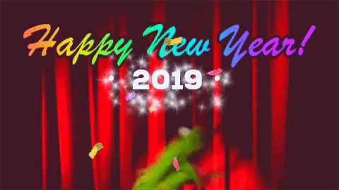 Gif Buon anno nuovo 2019