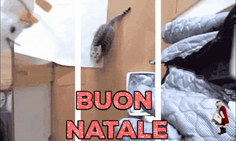 GIF 3D Auguri di Buon Natale