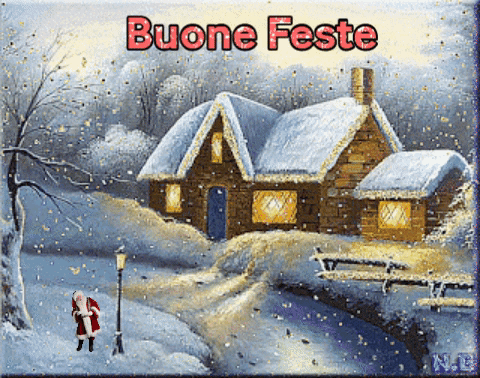 GIF Auguri di Buone feste di Natale