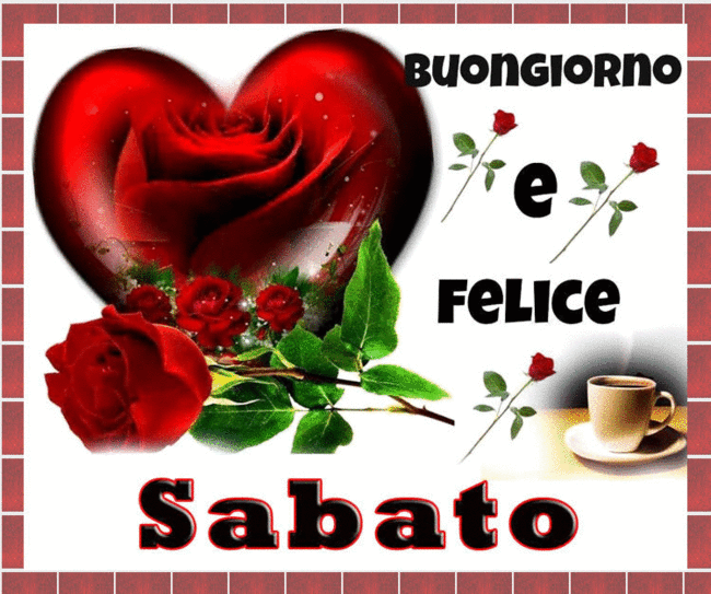 GIF buon Sabato GIF su
