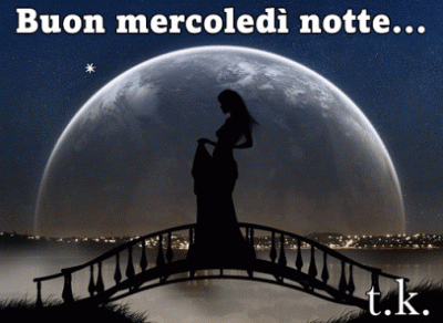 GIF Buon Mercoledi notte..