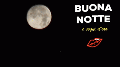 Nuove GIF Buonanotte - Sogni d'oro
