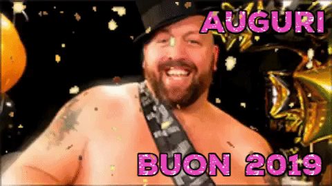 GIF Buon Anno 2019