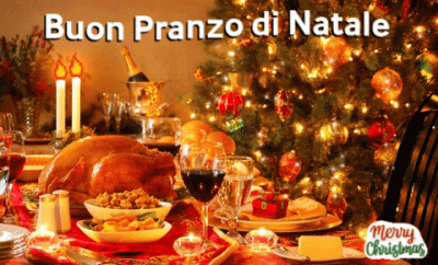 GIF Buon Pranzo di Natale