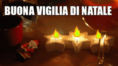 Gif Auguri di Buona Vigilia di Natale per il 24 Dicembre