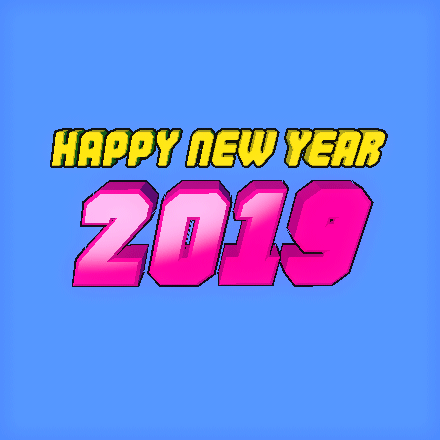 GIF Buon Anno 2019
