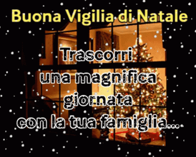 Gif Auguri di Buona Vigilia di Natale