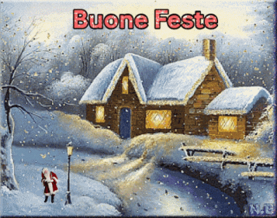 GIF Auguri di Buone feste di Natale
