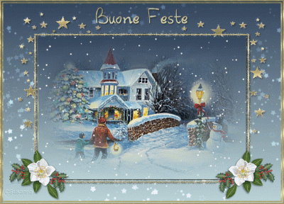 GIF Auguri di Buone feste di Natale