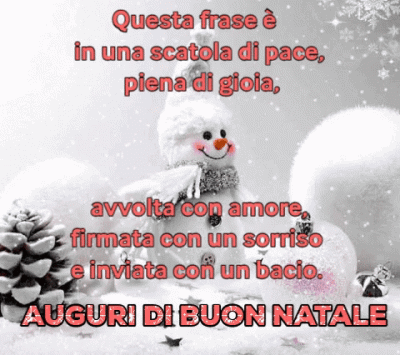 Gif Auguri di Buon Natale
