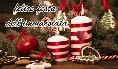 GIF Felice festa dell'Immacolata "8 Dicembre"