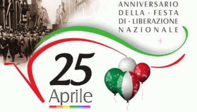 GIF 25 Aprile - festa Nazionale della liberazione