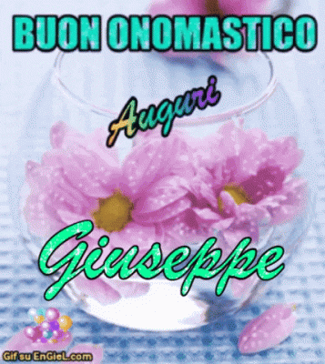GIF buon onomastico giuseppe
