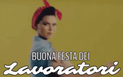GIF Buon primo 1° maggio