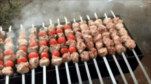 GIF carne su barbecue