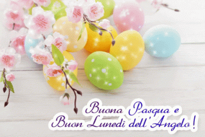 GIF Buona Pasqua - Lunedi dell'Angelo