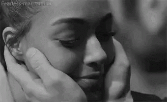 GIF forehead kiss