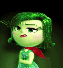GIF Disgusto Inside Out