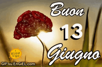 GIF buon 13 giugno