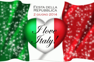 GIF buona Festa della Repubblica - 2 Giugno