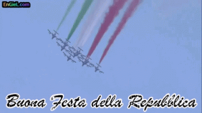 GIF buona Festa della Repubblica - 2 Giugno