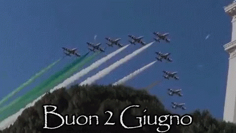 GIF buona Festa della Repubblica - 2 Giugno