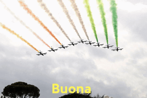 GIF buona Festa della Repubblica - 2 Giugno
