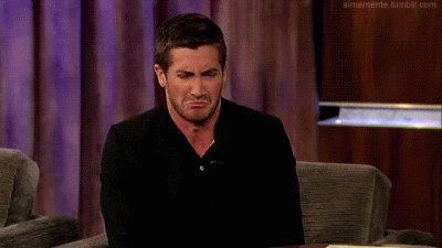 GIF disgusto