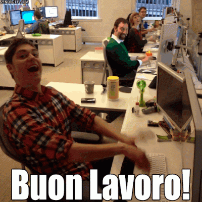 GIF Buon Lavoro