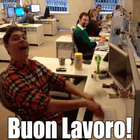 GIF Buon Lavoro