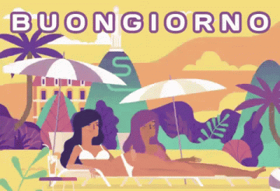 GIF Buongiorno al mare