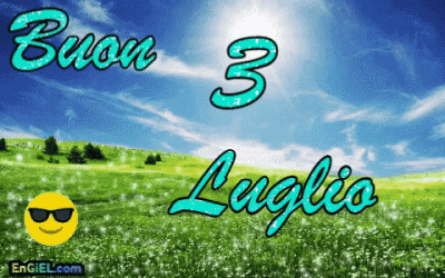 GIF buon 3 Luglio