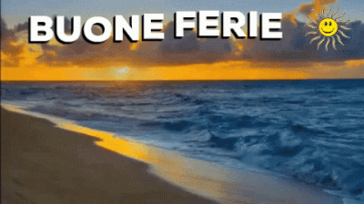 GIF Buone ferie