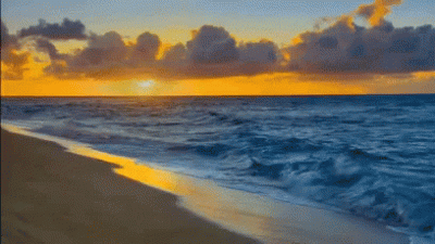 GIF mare tramonto Alba