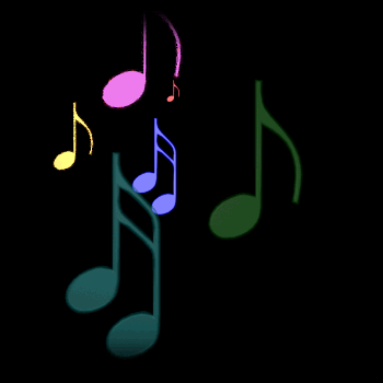 GIF note musicali - GIF