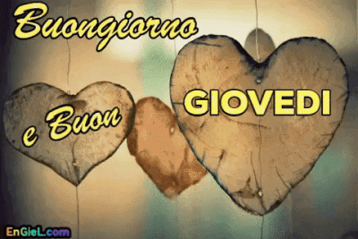 GIF Buongiorno e Buon Giovedi