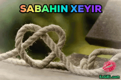 GIF Sabahın xeyir