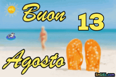 GIF Buon 13 Agosto